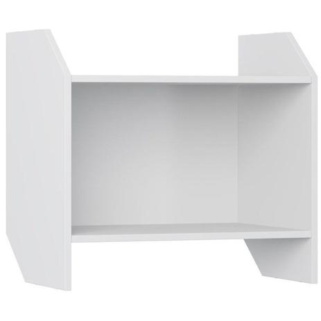 Armário Aéreo Suspenso Soul 1001 sem Porta Branco - BE Mobiliário Menor preço em Armário Aéreo Suspenso Soul 1001 sem Porta Branco - BE Mobiliário