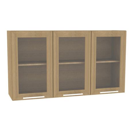 Armário Aéreo Triplo Médio Vidro 120cm CD218 - Ditália Móveis - Ditália Móveis Menor preço em Armário Aéreo Triplo Médio Vidro 120cm CD218 - Ditália Móveis - Ditália Móveis