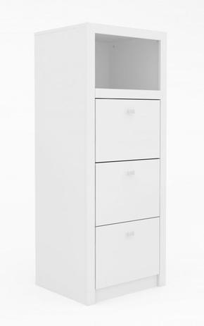 Armário Arquivo Para Pasta Suspensa 3 Gavetas Branco ME4118 Tecno Mobili - Tecnomobili Menor preço em Armário Arquivo Para Pasta Suspensa 3 Gavetas Branco ME4118 Tecno Mobili - Tecnomobili