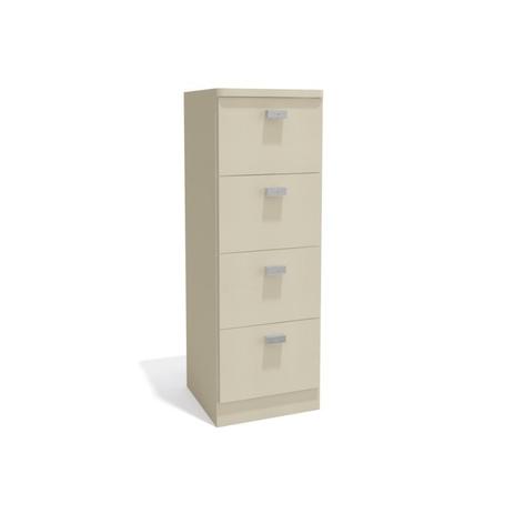 Armário Arquivo para Pasta Suspensa Versátil 47 cm Argila - Kappesberg Menor preço em Armário Arquivo para Pasta Suspensa Versátil 47 cm Argila - Kappesberg