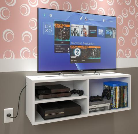 Armário Balcão Parede Para Sala Quarto Tv Dvd Vídeo Game - Clickforte Menor preço em Armário Balcão Parede Para Sala Quarto Tv Dvd Vídeo Game - Clickforte