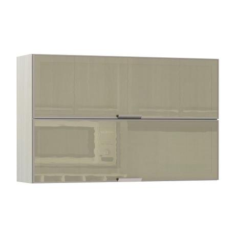 Armario Basculante Duplo Luciane 120cm 2 Portas com Vidro Reflecta Bronze Luci Menor preço em Armario Basculante Duplo Luciane 120cm 2 Portas com Vidro Reflecta Bronze Luci