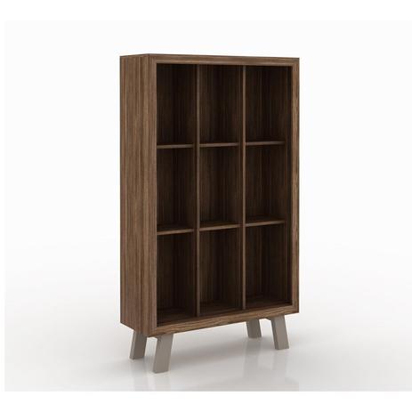 Armario Biblioteca ME-4121 Nogal Fendi Tecno Mobili Menor preço em Armario Biblioteca ME-4121 Nogal Fendi Tecno Mobili