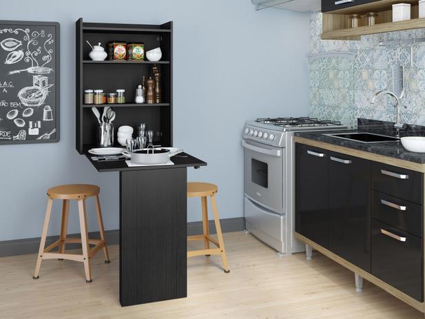 Armário com Mesa Dobrável - Multimóveis - Armário de Cozinha - Magazine