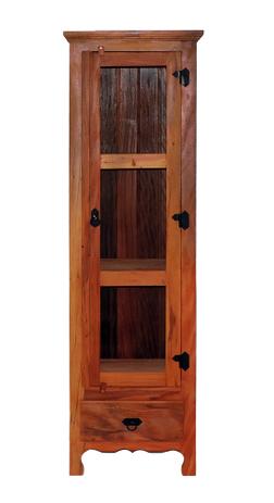 Armario Cristaleira Rustica 1 Porta e 1 Gaveta Madeira Demolição Peroba Rosa - Móveis decora Menor preço em Armario Cristaleira Rustica 1 Porta e 1 Gaveta Madeira Demolição Peroba Rosa - Móveis decora