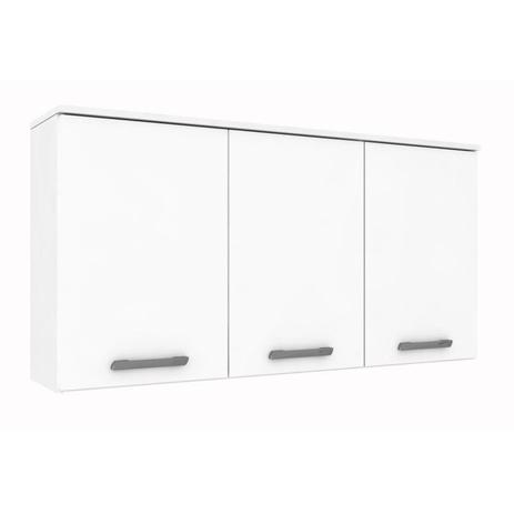 Armário de Cozinha Aéreo 3 Portas 5627 Bruna II com 120 cm - Poquema Menor preço em Armário de Cozinha Aéreo 3 Portas 5627 Bruna II com 120 cm - Poquema