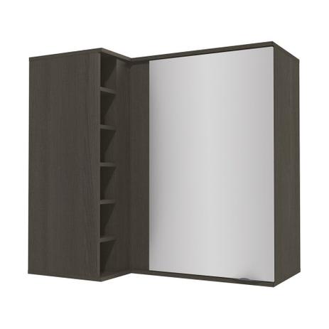 Armário de Cozinha Aéreo de Canto Reto 98x59cm 1 Porta H788 Nox Kappesberg Menor preço em Armário de Cozinha Aéreo de Canto Reto 98x59cm 1 Porta H788 Nox Kappesberg
