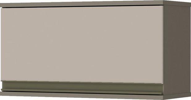 Armário de Cozinha Aéreo Henn Connect 60cm 1PT Basc Duna com Cristal Menor preço em Armário de Cozinha Aéreo Henn Connect 60cm 1PT Basc Duna com Cristal
