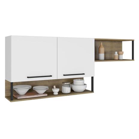 Armario de Cozinha Aereo Itatiaia Bali 3 Portas Branco Matte ARM 2PT 105 / NC 70 Menor preço em Armario de Cozinha Aereo Itatiaia Bali 3 Portas Branco Matte ARM 2PT 105 / NC 70