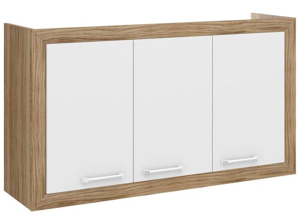 Armário de Cozinha Aéreo Toscana 3 Portas - Multimóveis 120x67cm Menor preço em Armário de Cozinha Aéreo Toscana 3 Portas - Multimóveis 120x67cm