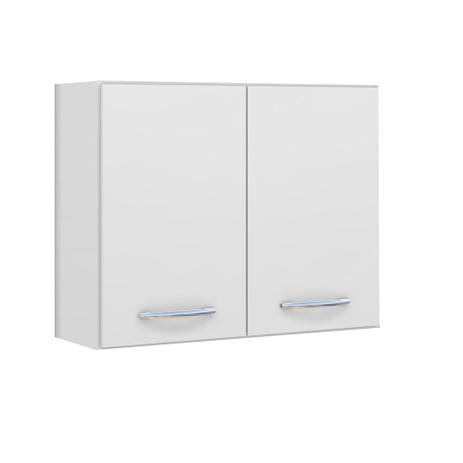 Armario de Cozinha Suspenso Aéreo Moblis Rebeca 2 Portas Branco - Móblis é boa?