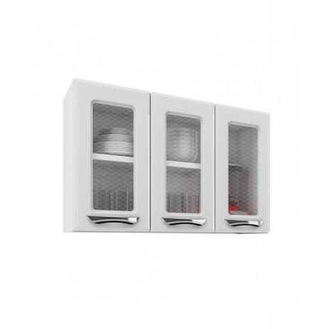 Armário de Parede Colormaq Leblon 3 Portas em Aço e Vidro Branco é boa?