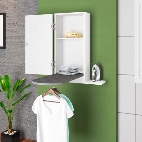 Armário de Parede com Mesa de Passar Roupas San Marino Art in Móveis Branco é boa?