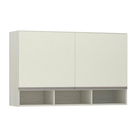 Armário Luciane 120cm 2 Portas com Nicho Luci Menor preço em Armário Luciane 120cm 2 Portas com Nicho Luci