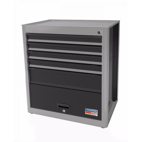 Armário Modular para Ferramentas 1 Porta 5 Gavetas Tramontina PRO Cinza Menor preço em Armário Modular para Ferramentas 1 Porta 5 Gavetas Tramontina PRO Cinza