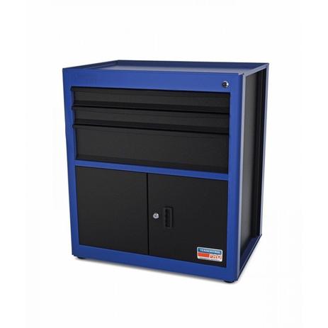 Armário Modular para Ferramentas 2 Portas 3 Gavetas Tramontina PRO Azul Menor preço em Armário Modular para Ferramentas 2 Portas 3 Gavetas Tramontina PRO Azul