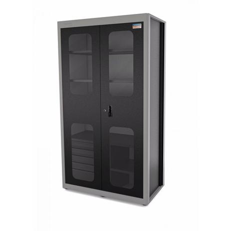 Armário Modular para Ferramentas Vertical 2 Portas 5 Gavetas Tramontina PRO Cinza Menor preço em Armário Modular para Ferramentas Vertical 2 Portas 5 Gavetas Tramontina PRO Cinza