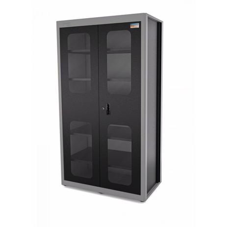 Armário Modular para Ferramentas Vertical 2 Portas com Visores Tramontina PRO Cinza Menor preço em Armário Modular para Ferramentas Vertical 2 Portas com Visores Tramontina PRO Cinza