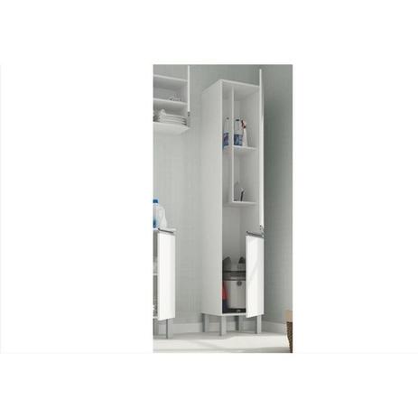 Armário Multi-uso com 02 Portas BS 34 Branco - BRV Menor preço em Armário Multi-uso com 02 Portas BS 34 Branco - BRV