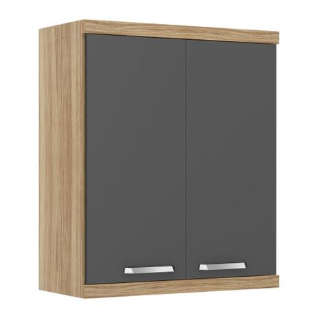 Armário Multimóveis Sicília 70cm com 2 Portas 5126 Argila/Grafite Menor preço em Armário Multimóveis Sicília 70cm com 2 Portas 5126 Argila/Grafite