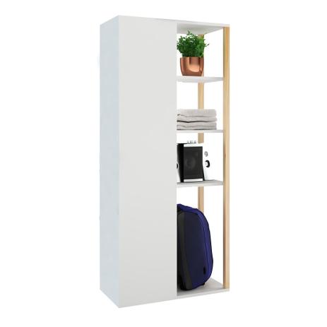 Armário Multiuso 1 Porta Vale Branco - Estilare móveis Menor preço em Armário Multiuso 1 Porta Vale Branco - Estilare móveis