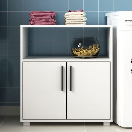 Armário multiuso 2 portas bmu27 branco - brv móveis - Brv - móveis é boa?