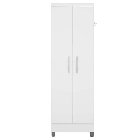 Armário Multiuso 2 Portas Linus 879 Branco - Qmovi Menor preço em Armário Multiuso 2 Portas Linus 879 Branco - Qmovi