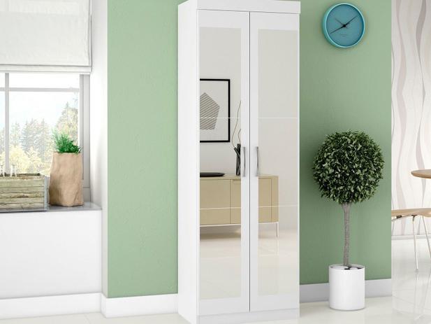 Armário Multiuso 7020-50 2 Portas 4 Prateleiras - Araplac 62x184cm Menor preço em Armário Multiuso 7020-50 2 Portas 4 Prateleiras - Araplac 62x184cm