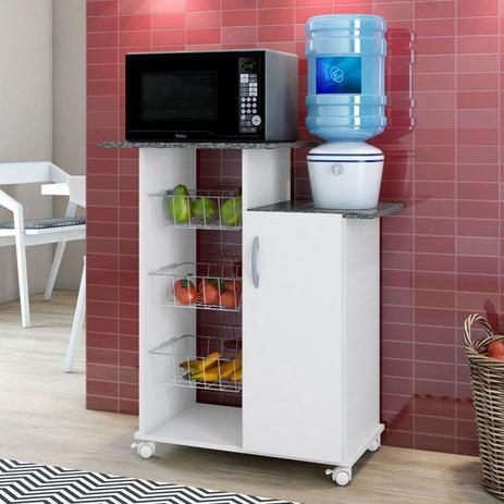 Armário Multiuso Allyne com Fruteira Branco - MPdecor é boa?