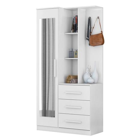 Armário Multiuso com Cômoda Demóbile 3 Gavetas - Demobile Menor preço em Armário Multiuso com Cômoda Demóbile 3 Gavetas - Demobile