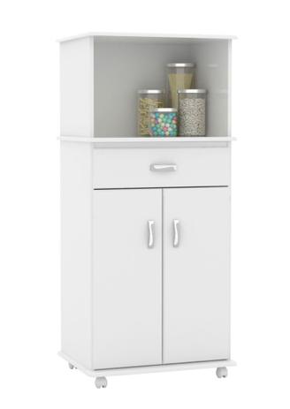 Armário Multiuso Flex Branco - EJ Móveis Menor preço em Armário Multiuso Flex Branco - EJ Móveis