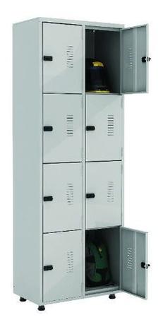 Armário Roupeiro De Aço 8 Portas Vestiário Academia Locker - Elite Aço Menor preço em Armário Roupeiro De Aço 8 Portas Vestiário Academia Locker - Elite Aço