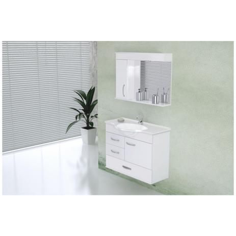 Armário Viena Suspenso 2 Gavetas+Gavetão 79,5cm - Rorato Menor preço em Armário Viena Suspenso 2 Gavetas+Gavetão 79,5cm - Rorato