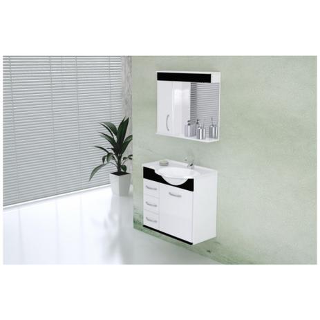 Armário Viena Suspenso Curvo 3 Gavetas 59,5cm - Rorato Menor preço em Armário Viena Suspenso Curvo 3 Gavetas 59,5cm - Rorato