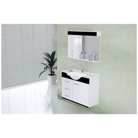 Armário Viena Suspenso Curvo 3 Gavetas 79,5cm - Rorato Menor preço em Armário Viena Suspenso Curvo 3 Gavetas 79,5cm - Rorato