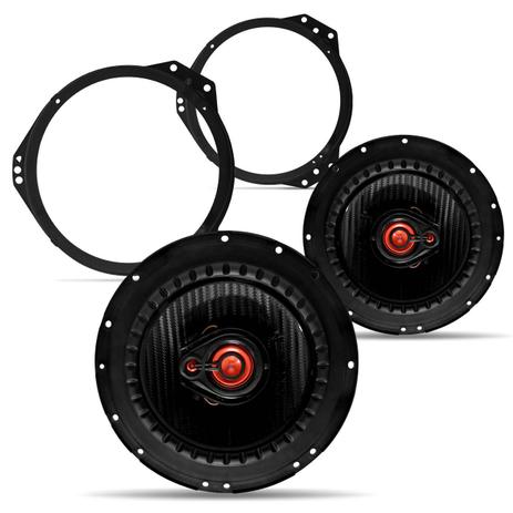 Aro Adaptador para Alto Falante Dianteiro 6 Pol Gol Corsa - Permak Menor preço em Aro Adaptador para Alto Falante Dianteiro 6 Pol Gol Corsa - Permak