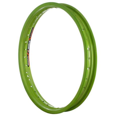 Aro Dianteiro 18x1.60 Eninco Alumínio CG/Titan/RD/RDZ Verde Menor preço em Aro Dianteiro 18x1.60 Eninco Alumínio CG/Titan/RD/RDZ Verde