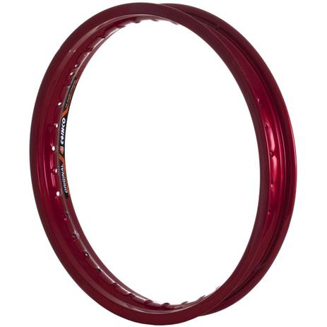 Aro Dianteiro 18x1.60 Eninco Alumínio CG/Titan/RD/RDZ Vermelho Menor preço em Aro Dianteiro 18x1.60 Eninco Alumínio CG/Titan/RD/RDZ Vermelho
