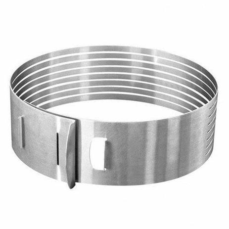 Aro Fatiador Para Bolos 30X8cm Aço Inox - Mimo - Not defined Menor preço em Aro Fatiador Para Bolos 30X8cm Aço Inox - Mimo - Not defined