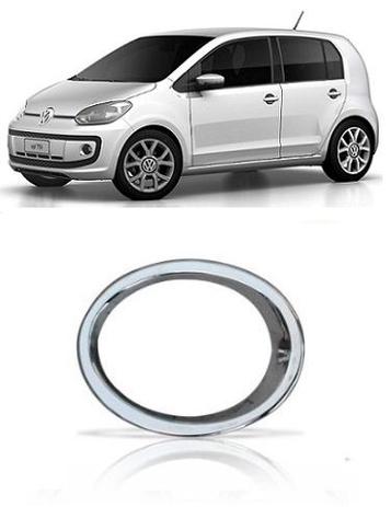 Aro Moldura Farol de Milha Volkswagen UP 2015 Cromado Menor preço em Aro Moldura Farol de Milha Volkswagen UP 2015 Cromado