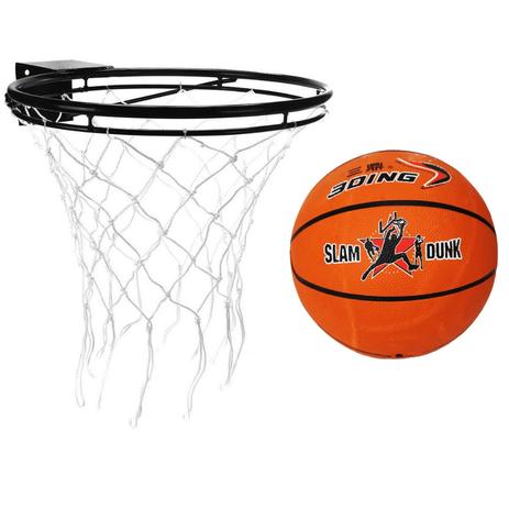 Aro Oficial De Basquete 45cm Com Bola NBA Rede Klopf Menor preço em Aro Oficial De Basquete 45cm Com Bola NBA Rede Klopf