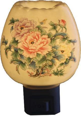 Aromatizador Elétrico Crisântemo em Porcelana - Relaxar e meditar é boa?