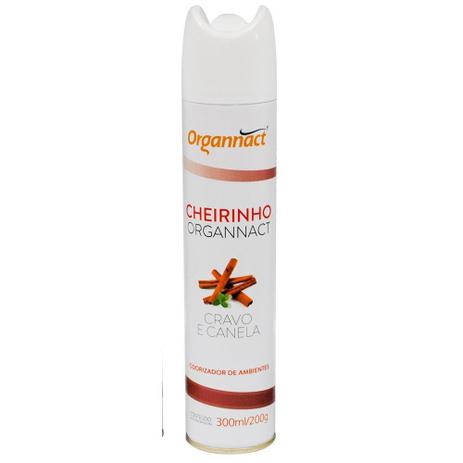 Aromatizador Organnact Cheirinho Cravo e Canela 300ml Menor preço em Aromatizador Organnact Cheirinho Cravo e Canela 300ml