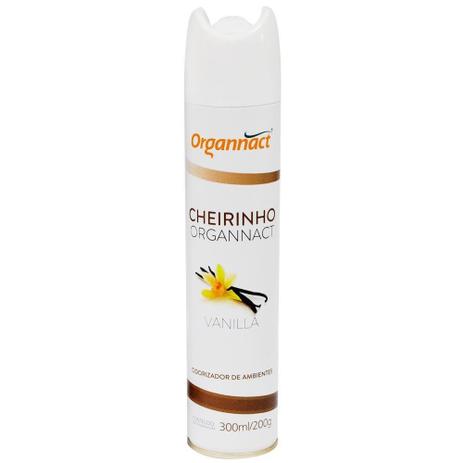 Aromatizador Organnact Cheirinho Vanilla 300ml Menor preço em Aromatizador Organnact Cheirinho Vanilla 300ml