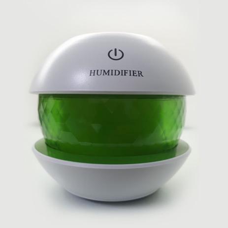 Aromatizador / Umidificador / Difusor Aromático Elétrico Usb Verde Magic Diamond - Humidifier Menor preço em Aromatizador / Umidificador / Difusor Aromático Elétrico Usb Verde Magic Diamond - Humidifier