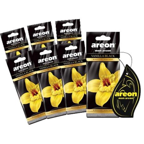 Aromatizante De Carro Mon Areon Sache Vanilla Black Baunilha - Perfume Automotivo - 7 Unidades é boa?