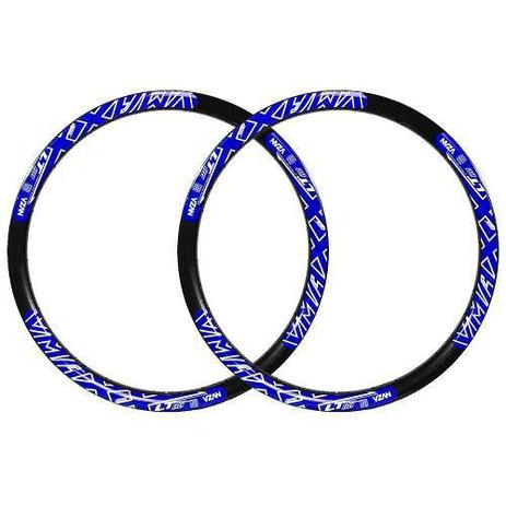 Aros 26 Mtb Vmaxx Preto Adesivo Azul 36 Furos Disco (par) - Vzan Menor preço em Aros 26 Mtb Vmaxx Preto Adesivo Azul 36 Furos Disco (par) - Vzan