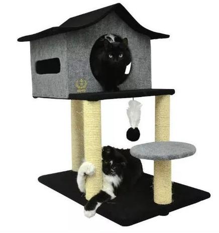 Arranhador Casa De Cuco Para Gatos - São pet é boa?
