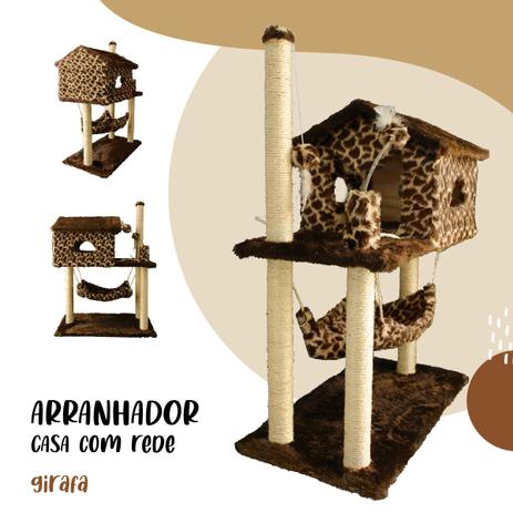 Arranhador Gatos Casinha COM REDE 2 Brinquedos - IPETS é boa?