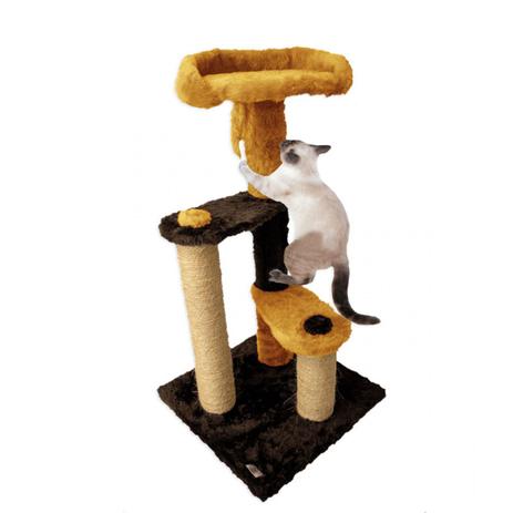 Arranhador Modelo Escada para Gatos 90x46 Cm Caramelo com Marrom  Mimos de Bichos é boa?